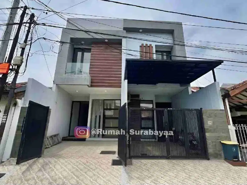 Rumah di Klampis Semolo Wisma Mukti dkt Manyar, Nginden Surabaya