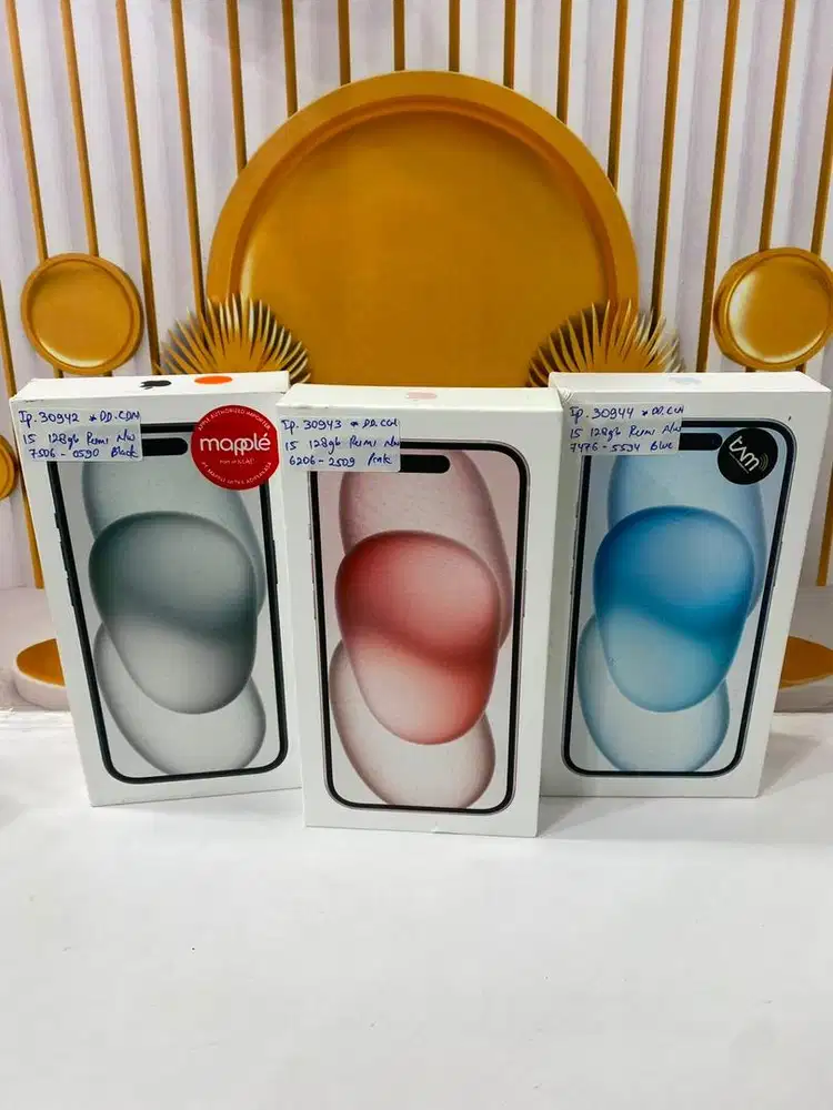 Di Jual iphone 15 128GB Baru Garansi Resmi Indonesia