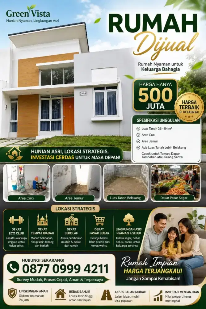 TAKE OVER RUMAH SIAP HUNI