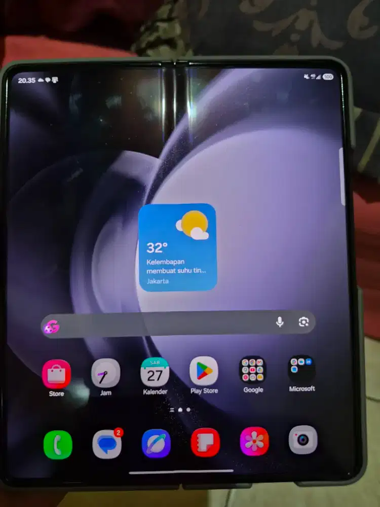 Samsung Z fold 5 crem