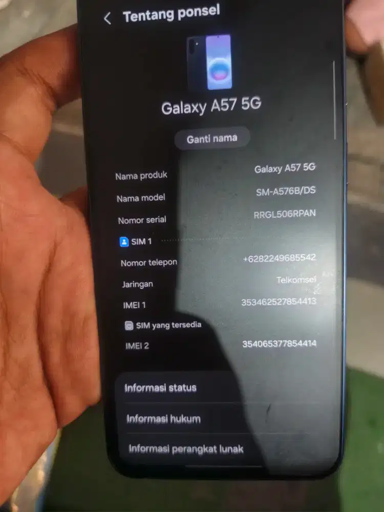 Jual samsung A57