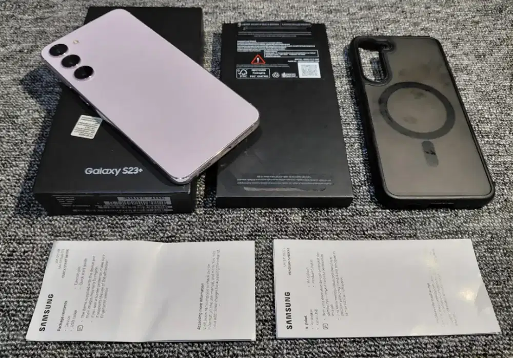 Samsung S23 Plus Lavender 256 gb sein ( TT/Bt )