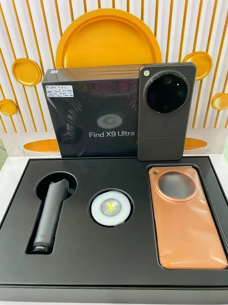 Di Jual Oppo Find X9 Ultra 16/1TB Second Resmi Indonesia