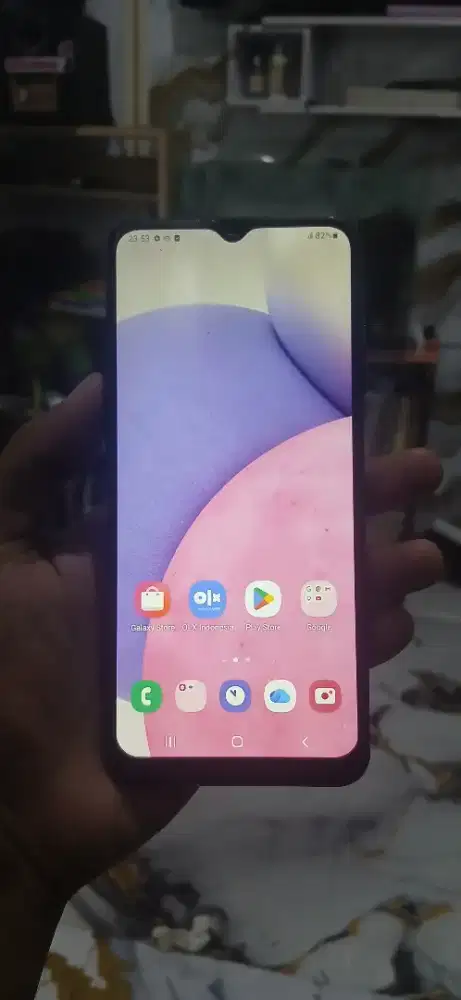 Samsung a03s retak normal