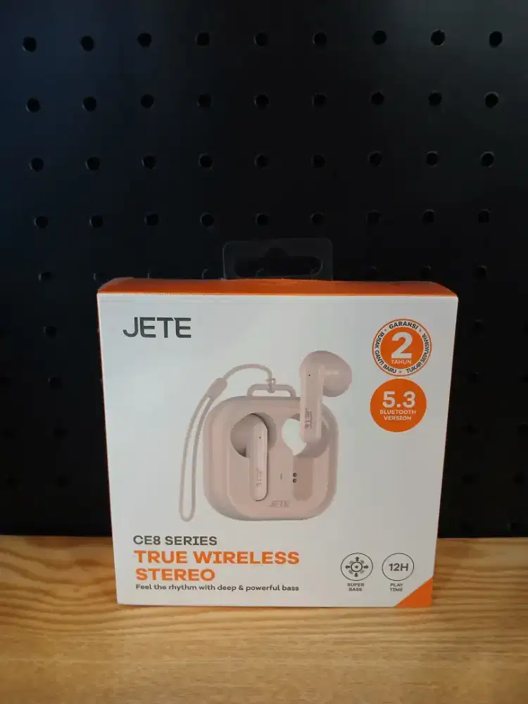 JETE TWS CE8 Bluetooth Earbuds BT 5.3 SuperBass 24 Hours Playtime