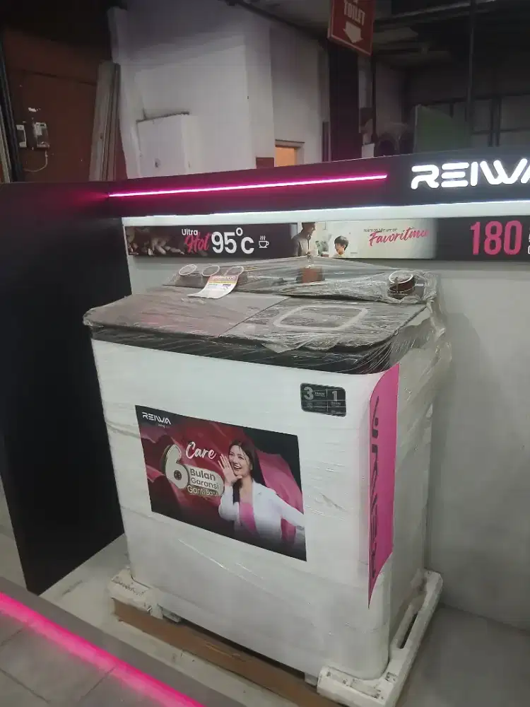 MESIN CUCI REIWA 2 TABUNG
