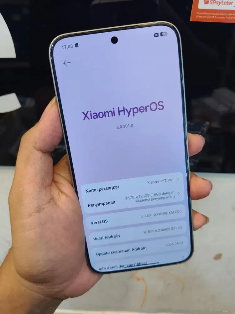 Xiaomi 15T pro 12/512 second