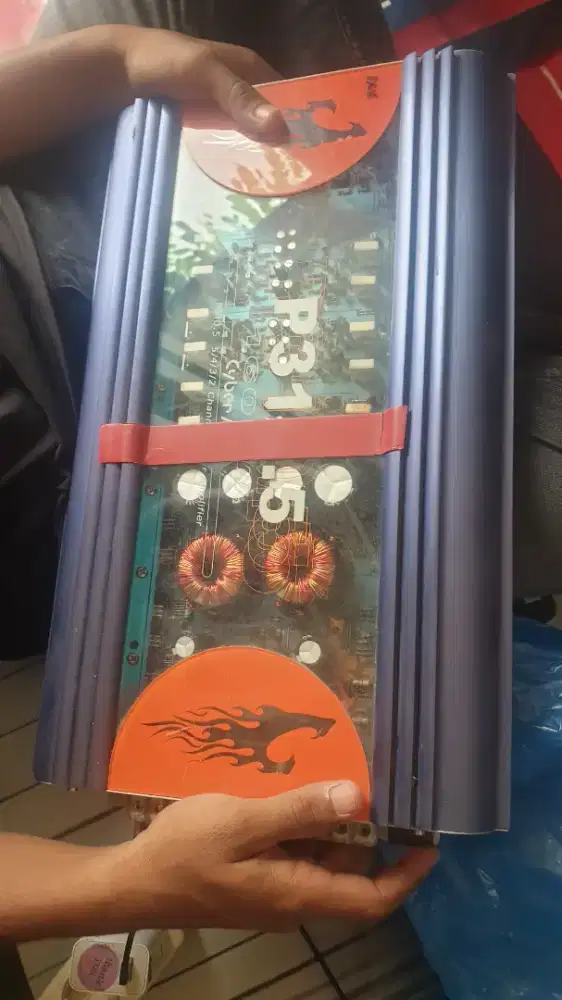 Dijual power amplifier p31 mobil