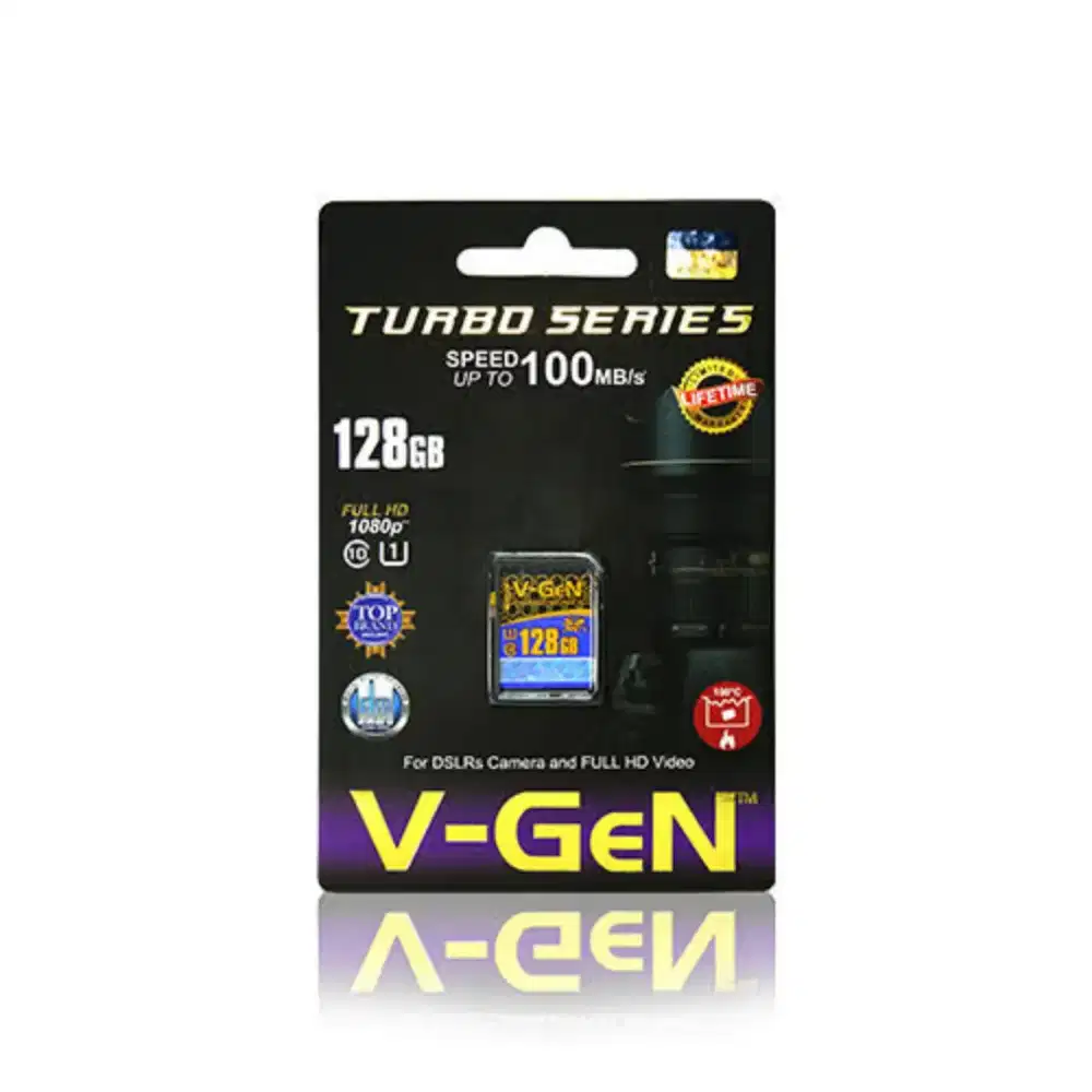 V-Gen SD Card Turbo Series 128GB