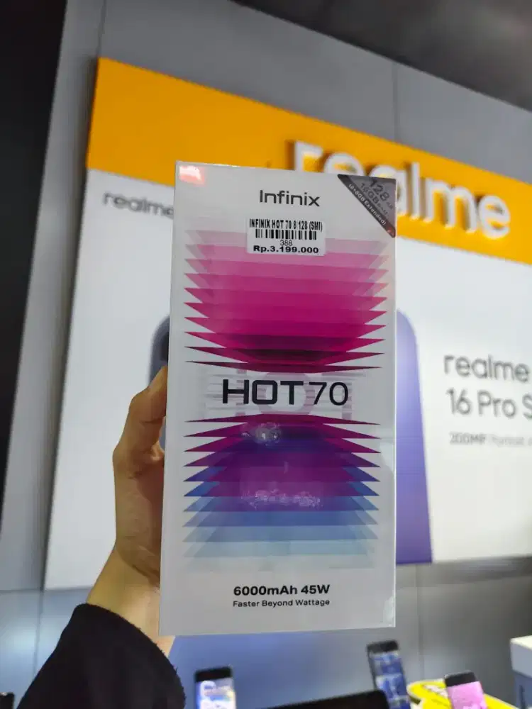 INFINIX HOT 70 8/128 ATLANTIS DAHSYAT