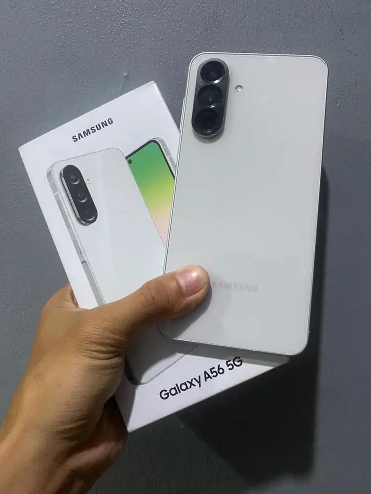 samsung A56 8/256gb lightgray resmi sein
