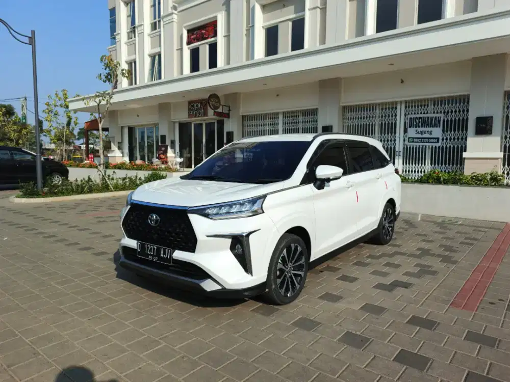 All New Avanza Veloz Q TSS CVT 2022 white