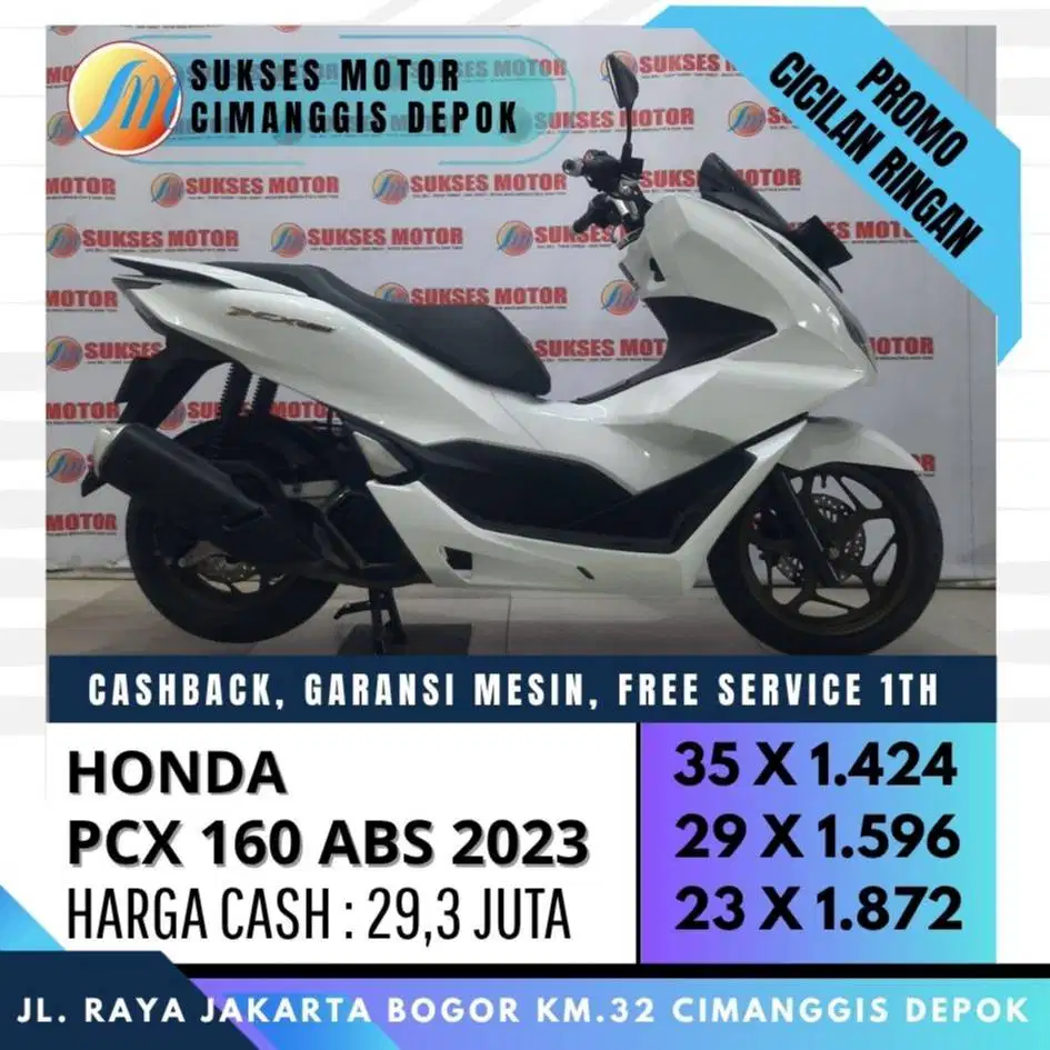 DP 800 PCX 160 ABS 2023 SPESIAL PROMO CASH/KREDIT SYARAT KTP KK