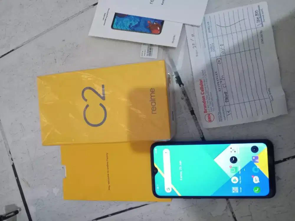 Realme C2 2/32 lengkap