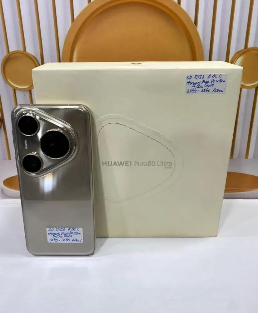 Di Jual Huawei Pura 80 Ultra 16/512GB Second Resmi Indonesia