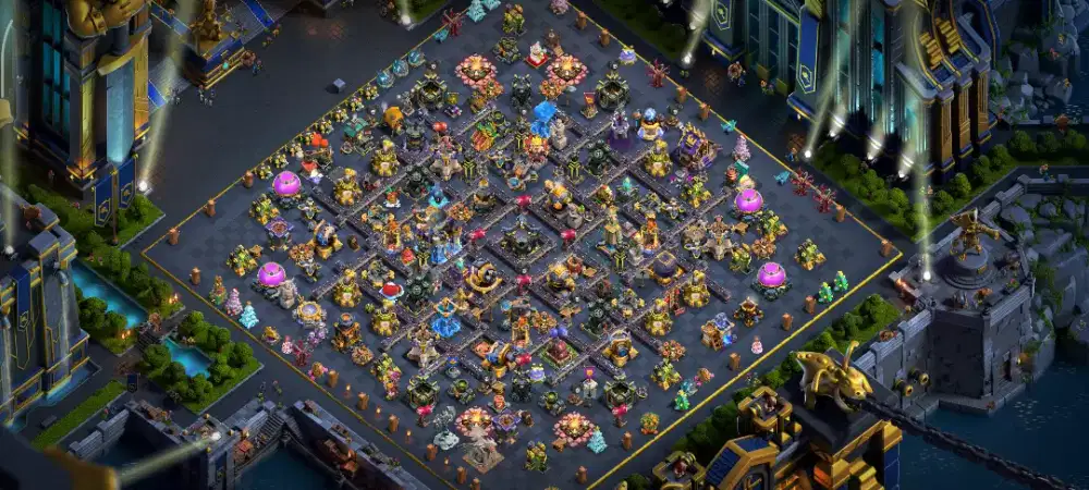 Clash of clan th 18