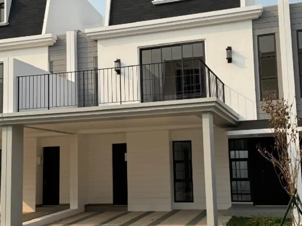Disewakan  rumah semifurnish siap huni di maison de wisteria jakarta timur