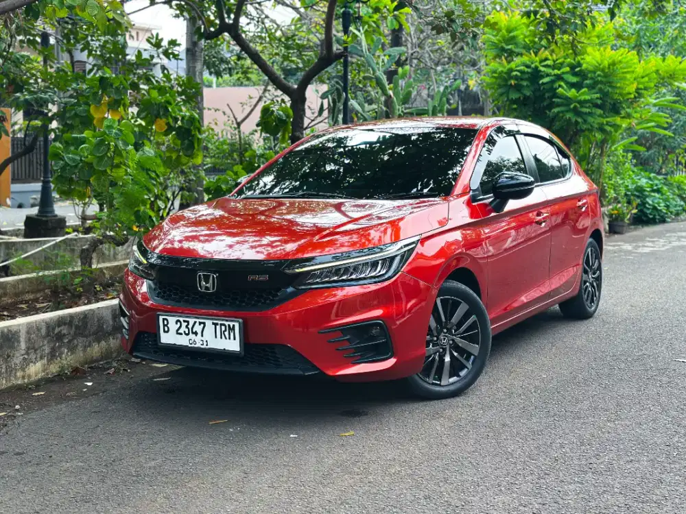 HONDA CITY RS HATCHBACK CVT 2021 ORANGE