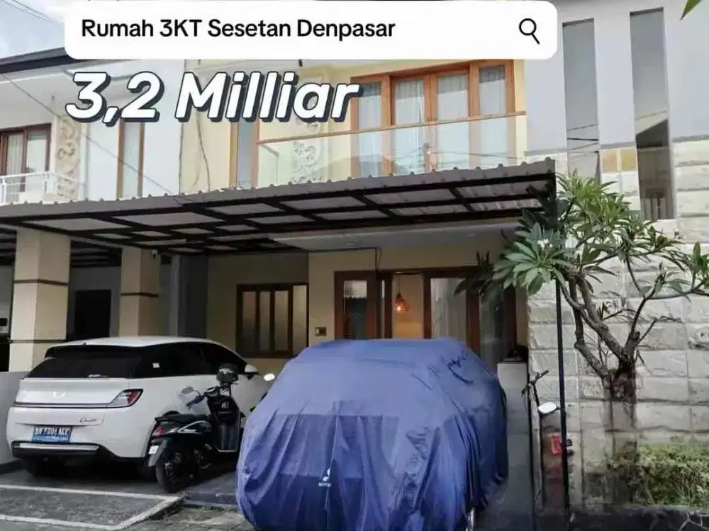 SALE Rumah Modern 3KT One Gate Sesetan