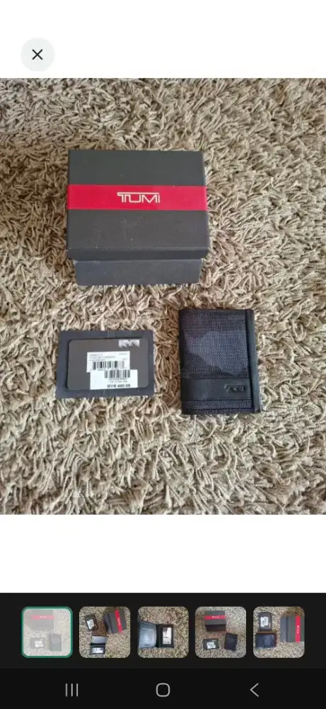 Dompet / wallet Tumi autentik..
best condition..
original store