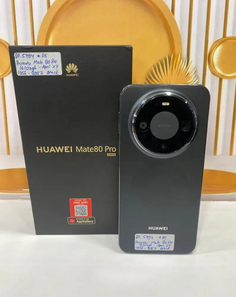 Di Jual Huawei Mate 80 Pro 16/512GB Second Resmi Indonesia