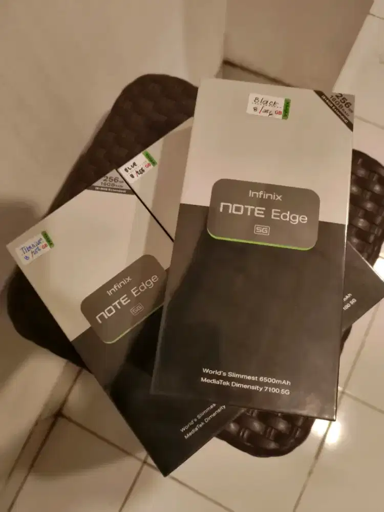INFINIX NOTE EDGE 5G | RAM 16 (8+8)/256GB BARU BERGARANSI RESMI