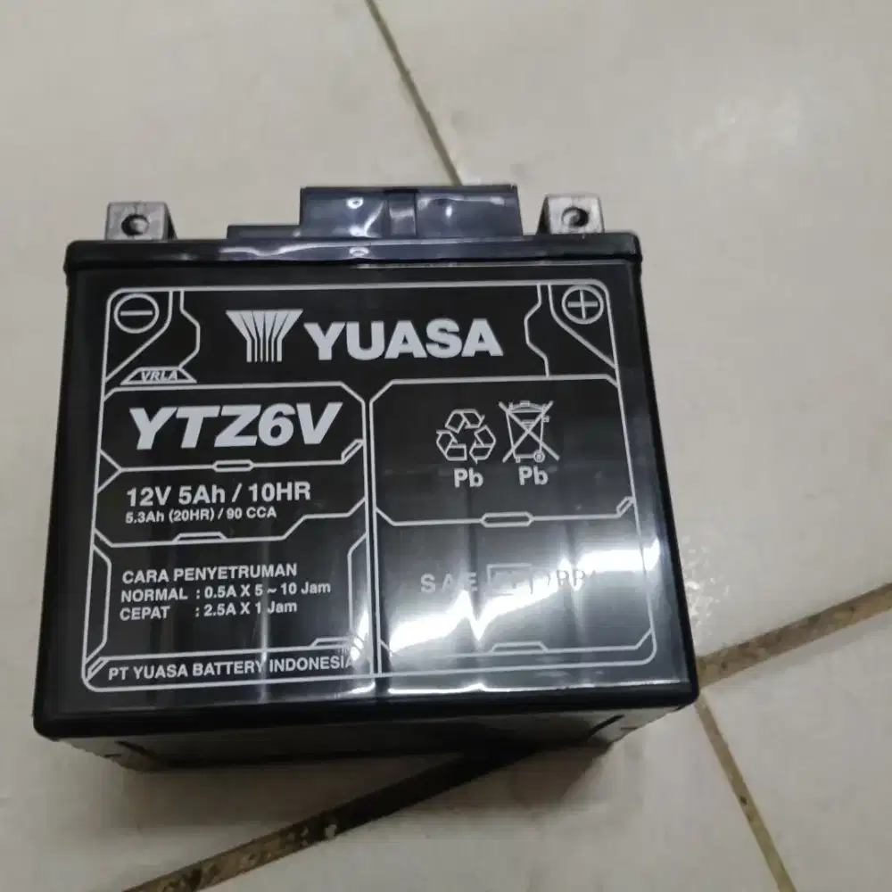 Kondisi baru Yuasa 12v 5ah