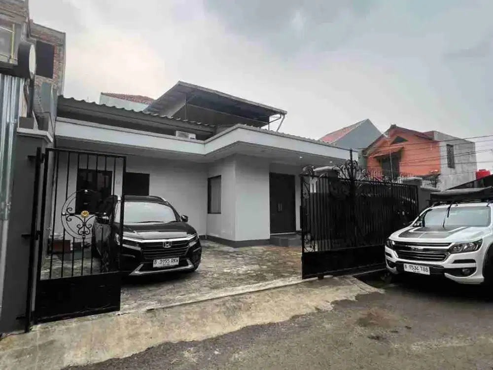 RUMAH MEWAH MINIMALIS ELEGANT DI PONDOK BAMBU