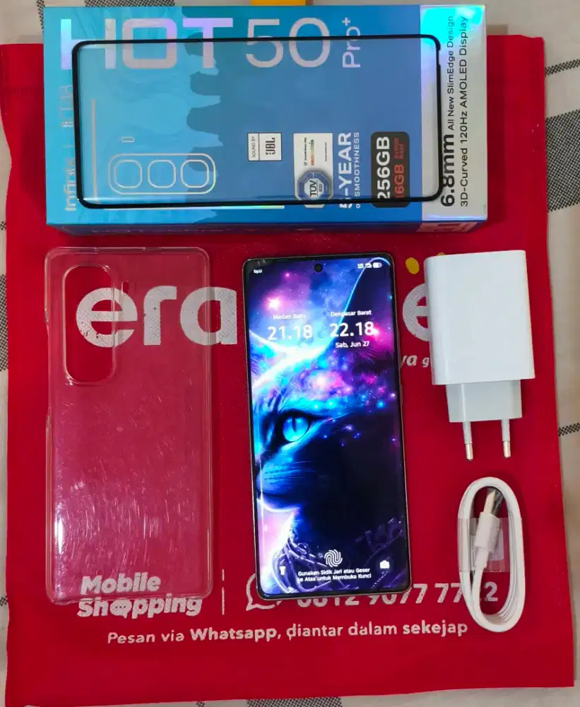 Infinix Hot 50 Pro+ Ram 8+8/256GB (Blossom Pink)
