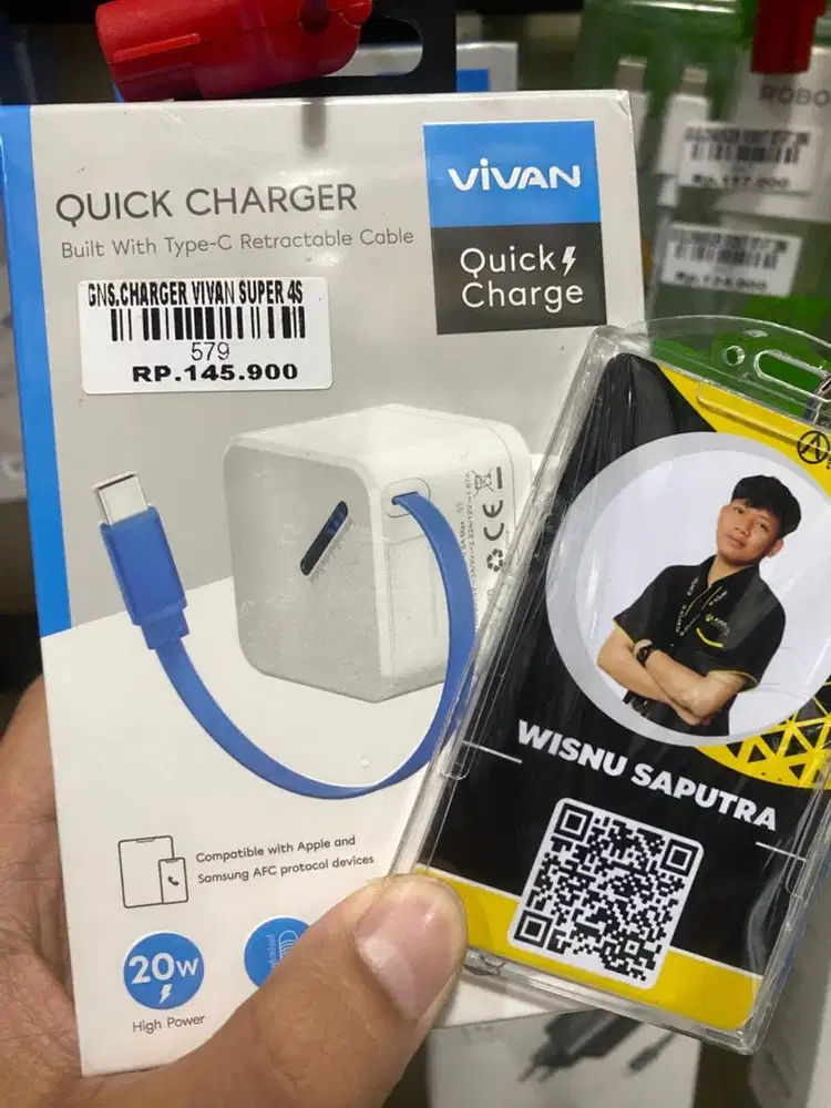 CHARGER VIVAN SUPER 4S|ATLANTIS DAHSYAT