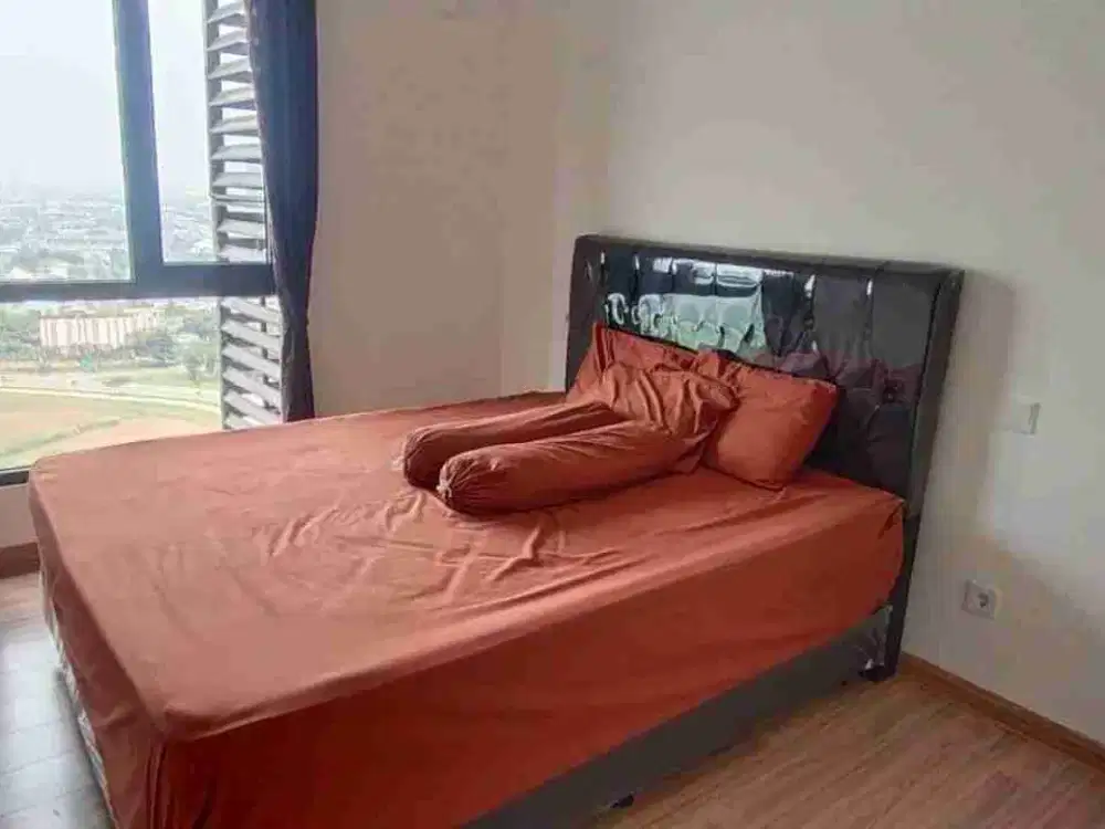 DISEWAKAN CEPAT APARTEMEN SKYHOUSE ALAM SUTERA 2BR SEMI FURNISHED