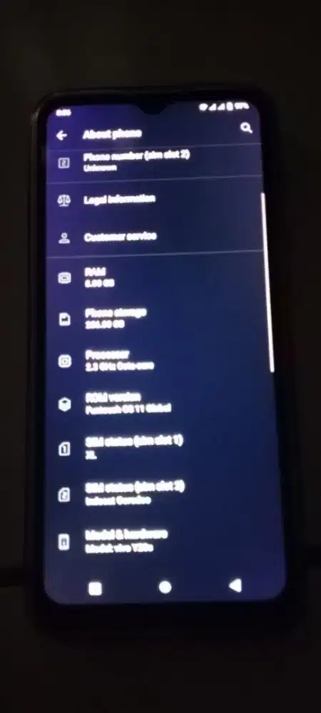 vivo y20s jual cepat