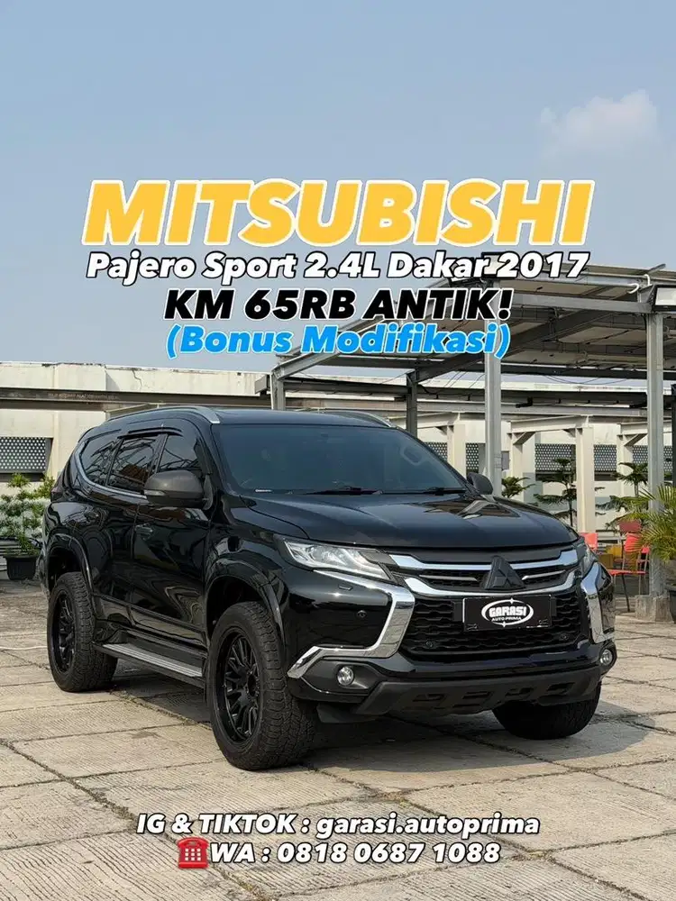 Pajero Sport Dakar 2017 pakai 2018 Antik