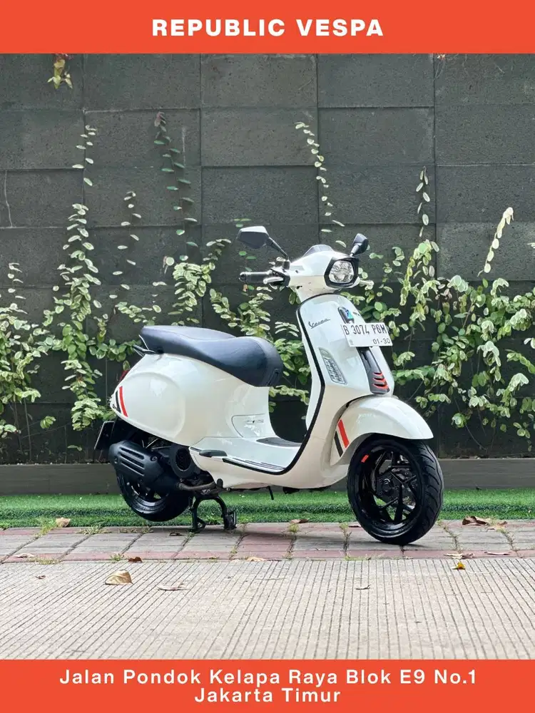 TERMURAH PIAGGIO VESPA SPRINT S150 IGET NEW MODEL THN 2024 WHITE