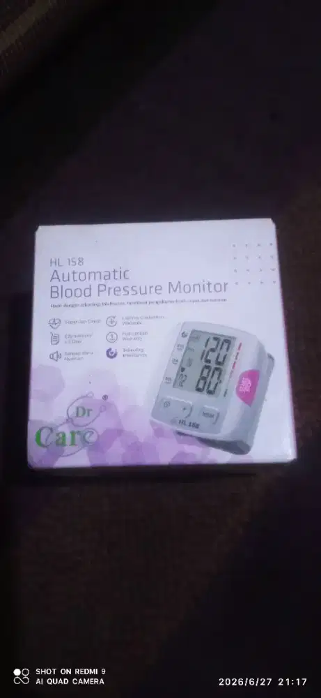 Tensimeter Digital Pergelangan Tangan DR Care HL158
