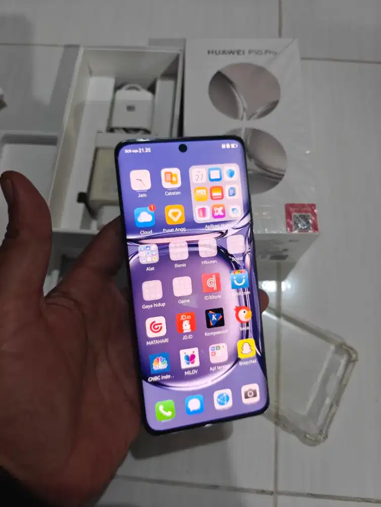 Huawei p50 pro 8/256 resmi Indonesia