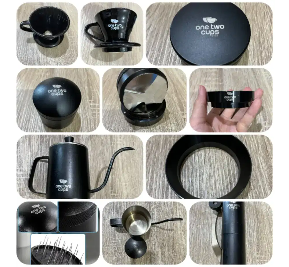 Take all peralatan kopi one two cups 6 macam