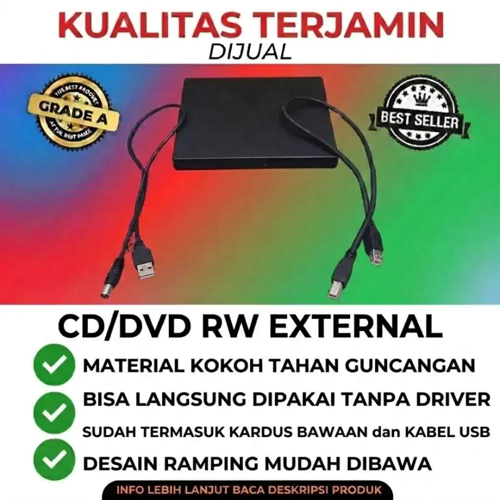CD/DVD OPTICAL DRIVE RW EXTERNAL