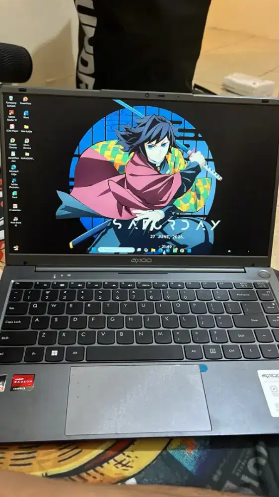 Dijual Laptop axio HYPE 5 AMD 3