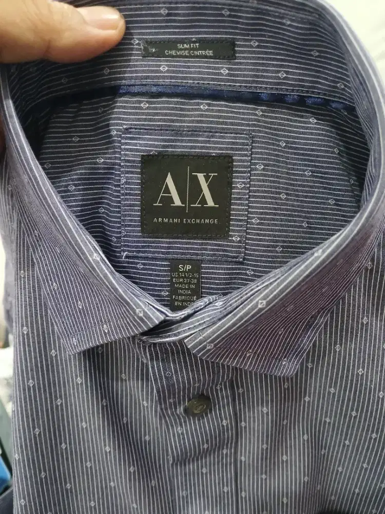 Kemeja Lengan Panjang AX Preloved