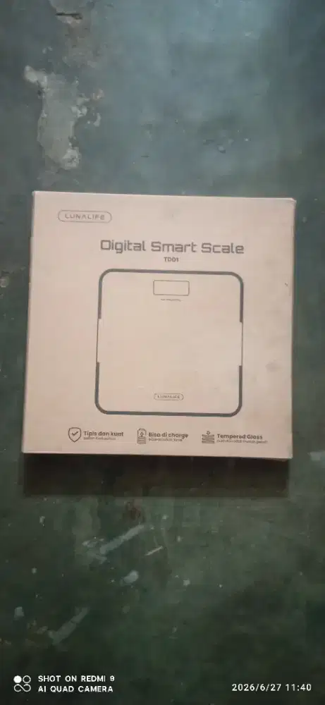 Timbangan Badan Digital lunalife TD01