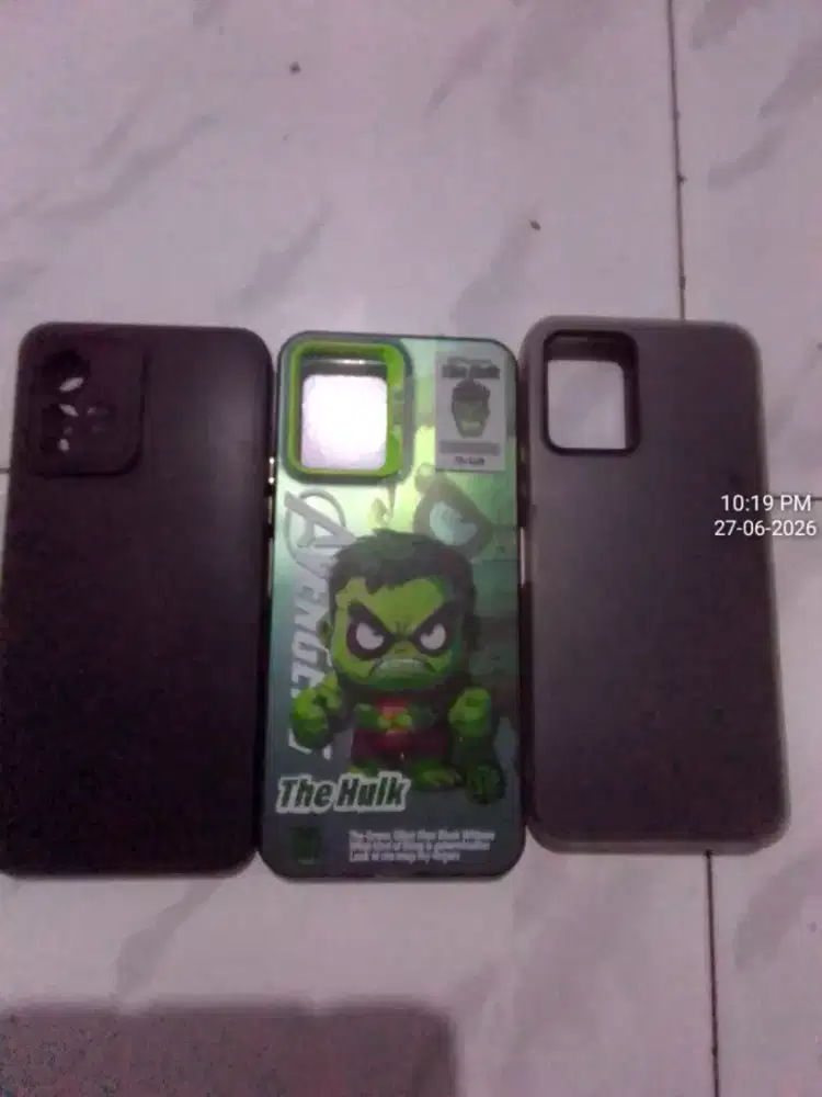 JUAL DUA HARD CASE DAN JELLY CASE HP VIVO Y21 ( 3 UNIT )