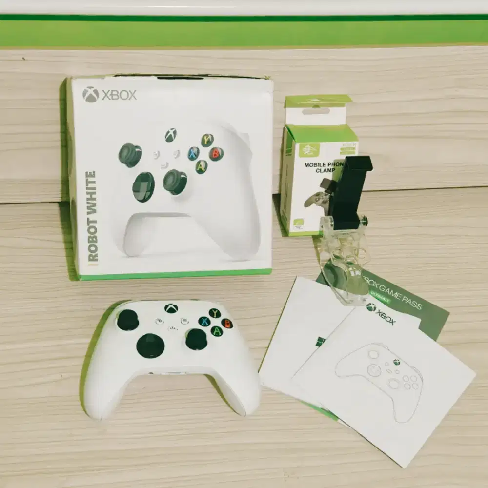 Controller xbox series s x stik stick gamepad bekas bonus holder hp