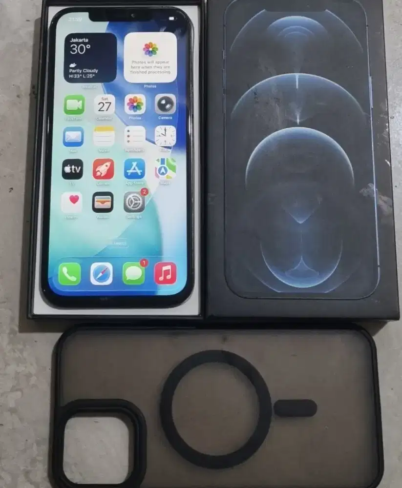 Iphone 12 pm 128gb hp dus ori