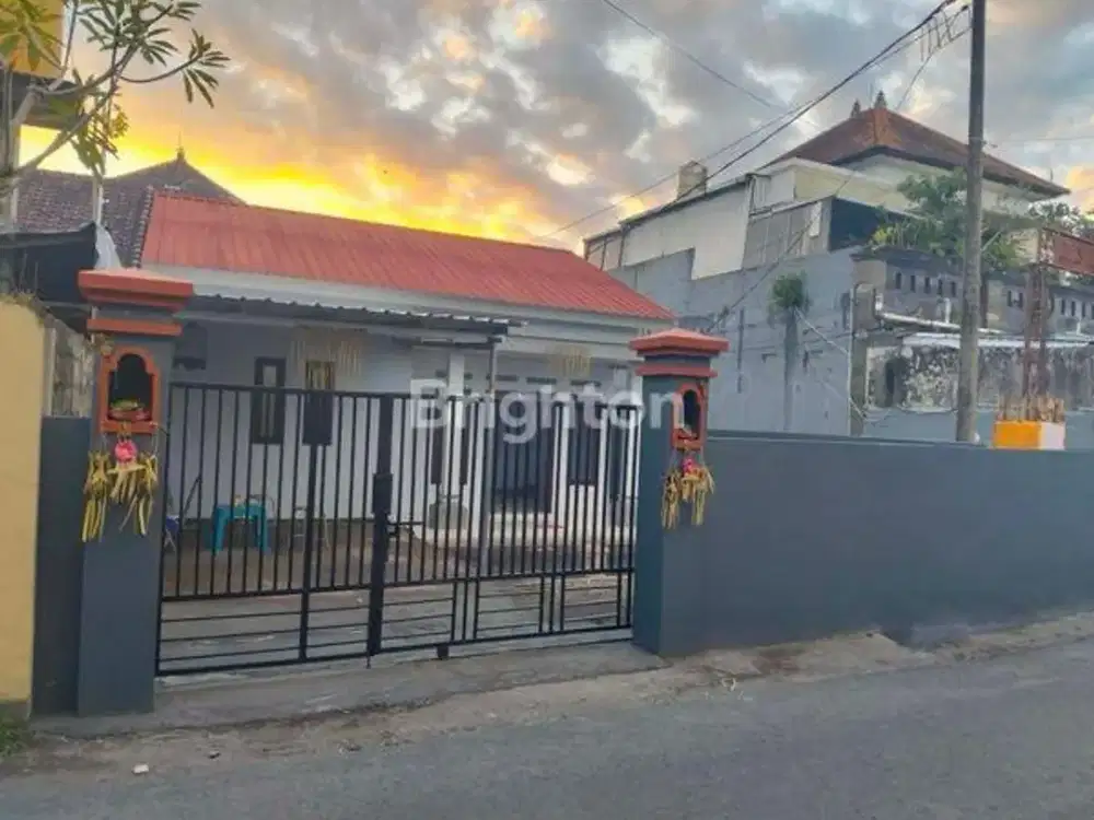 Jarang ada - Rmh sewa gatsu timur 3kt 1km boleh 1 tahun. hanya 65jt - tanah 2 are