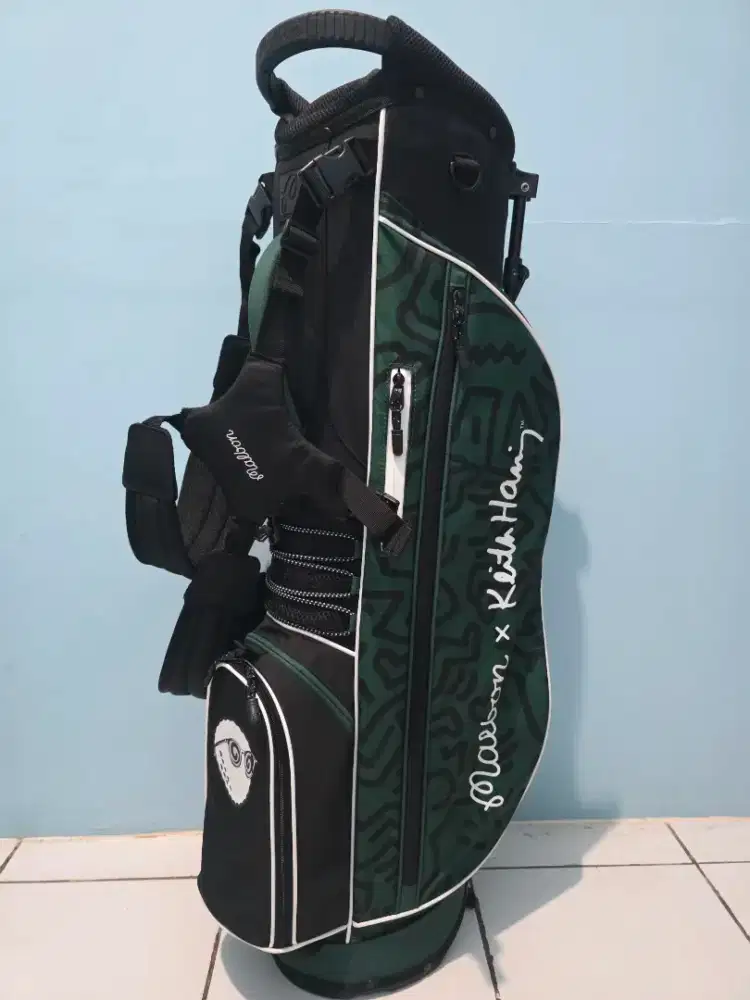 Stand Bag Golf Malbon X Keith Haring