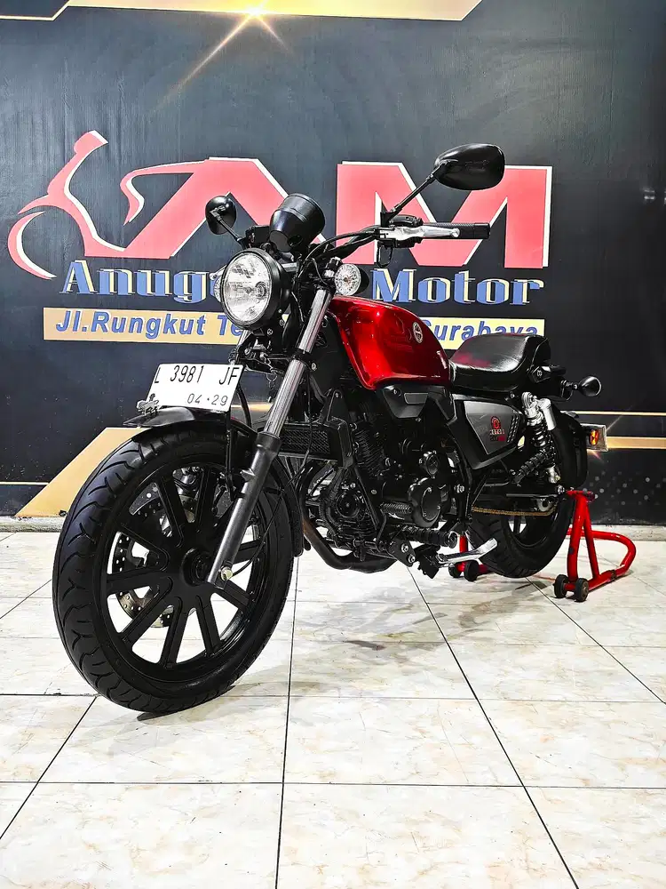 Benelli Evo 200 th. 2022 km.9rb retro keren.Anugerah motor rungkut