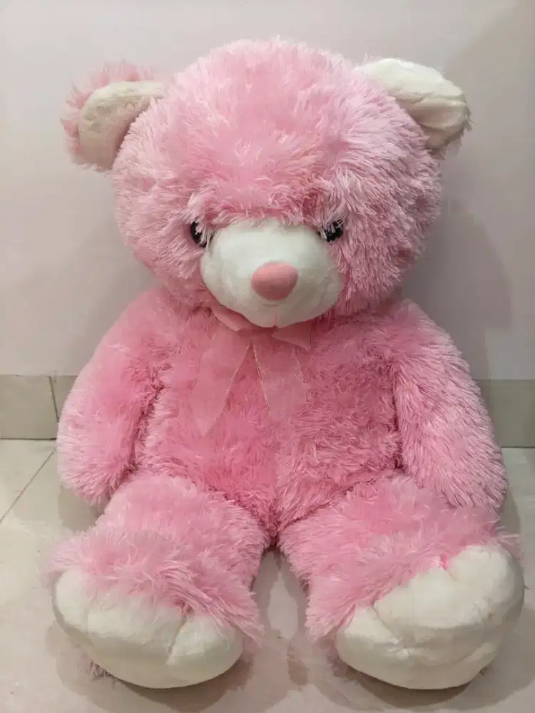 Boneka bear pink Jumbo