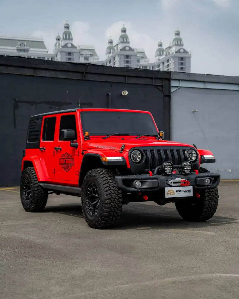 Jeep Wrangler Rubicon 3.6 JK 4-Doors 2015 Red