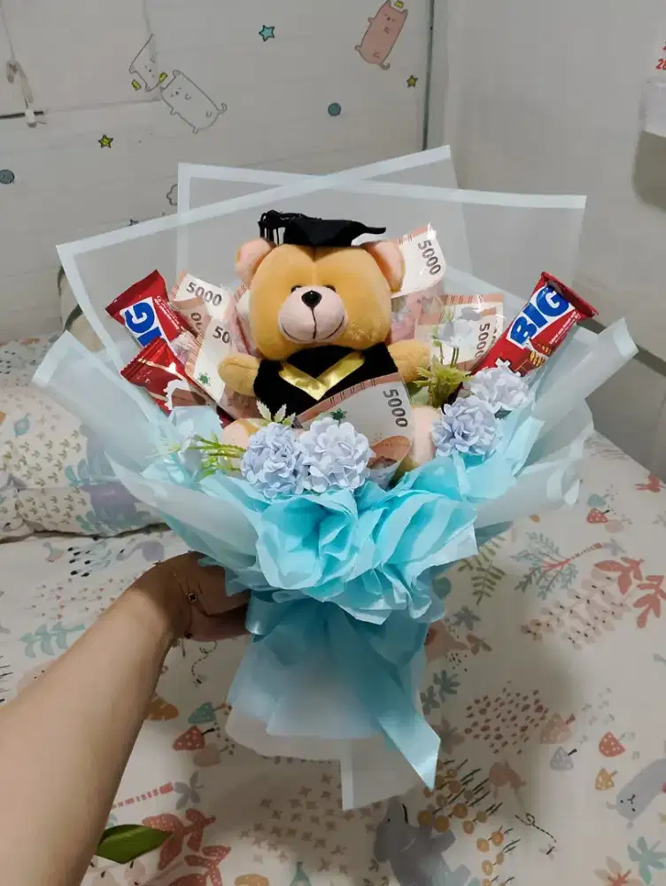 Hand bouquet(bunga artificial)